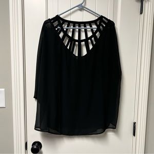Maurice’s black blouse